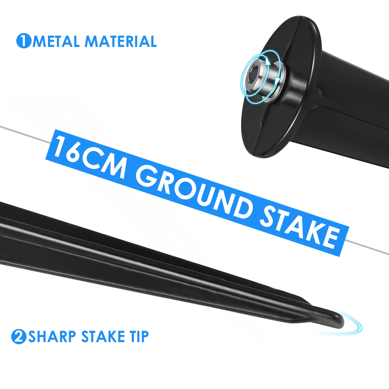 Durable Aluminum Lawn Lamp Stakes Outdoor Corrosion Resistant Ground Spike for Floodlight Weatherproof Garden Light for Yard 
Durable Aluminum Lawn Lamp Stakes Outdoor Corrosion Resistant Ground Spike for Floodlight Weatherproof Garden Light for Yard