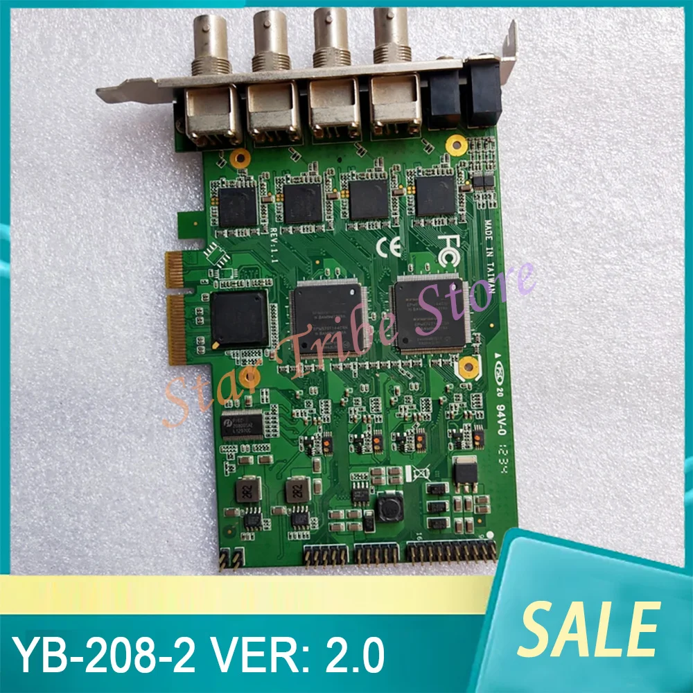 For PowerCreator SDI Quad YB-208-2 VER: 2.0 Computer Capture Card SDl HD Card
For PowerCreator SDI Quad YB-208-2 VER: 2.0 Computer Capture Card SDl HD Card