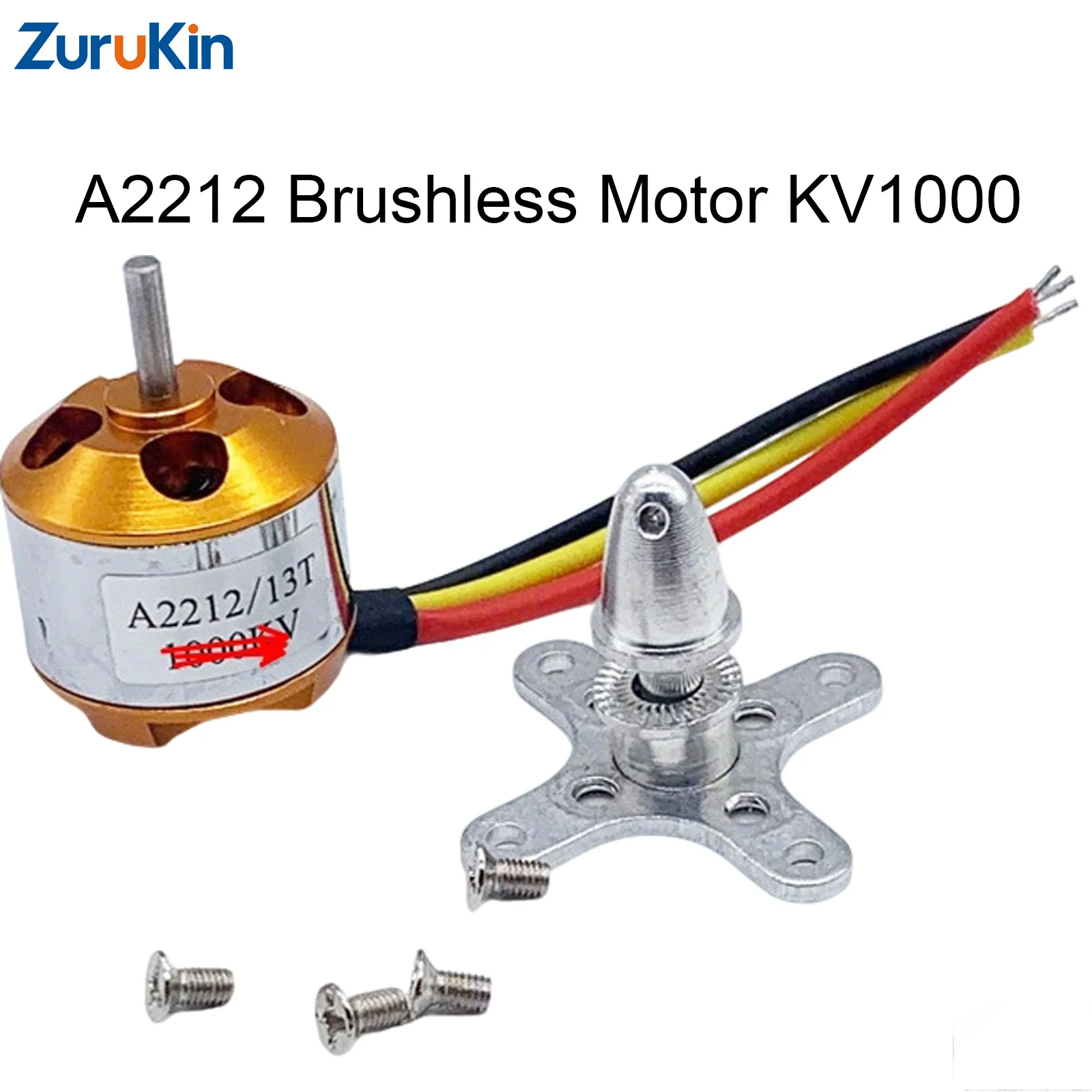 Бесколлекторный двигатель ZuruKin 1/4PC A2212 (KV1000/KV1800/KV2200) для радиоуправляемых самолетов, FPV-дронов и мультироторных систем — высокоэффективный пропеллерный двигатель
Бесколлекторный двигатель ZuruKin 1/4PC A2212 (KV1000/KV1800/KV2200) для радиоуправляемых самолетов, FPV-дронов и мультироторных систем — высокоэффективный пропеллерный двигатель