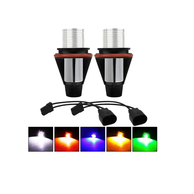 Suitable for BMW Angel Eyes 5W E39 E60 Angel Eyes BMW fog lights LED headlights daytime running lights with decoding
Suitable for BMW Angel Eyes 5W E39 E60 Angel Eyes BMW fog lights LED headlights daytime running lights with decoding