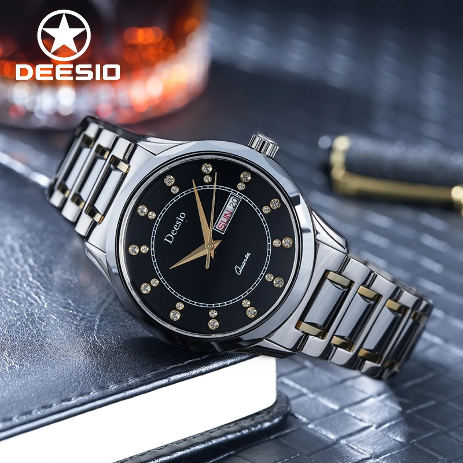 Мужские роскошные деловые кварцевые часы Deesio, японский механизм, двойной календарь, водонепроницаемые, 50 м, наручные часы из нержавеющей стали, подарок
Мужские роскошные деловые кварцевые часы Deesio, японский механизм, двойной календарь, водонепроницаемые, 50 м, наручные часы из нержавеющей стали, подарок