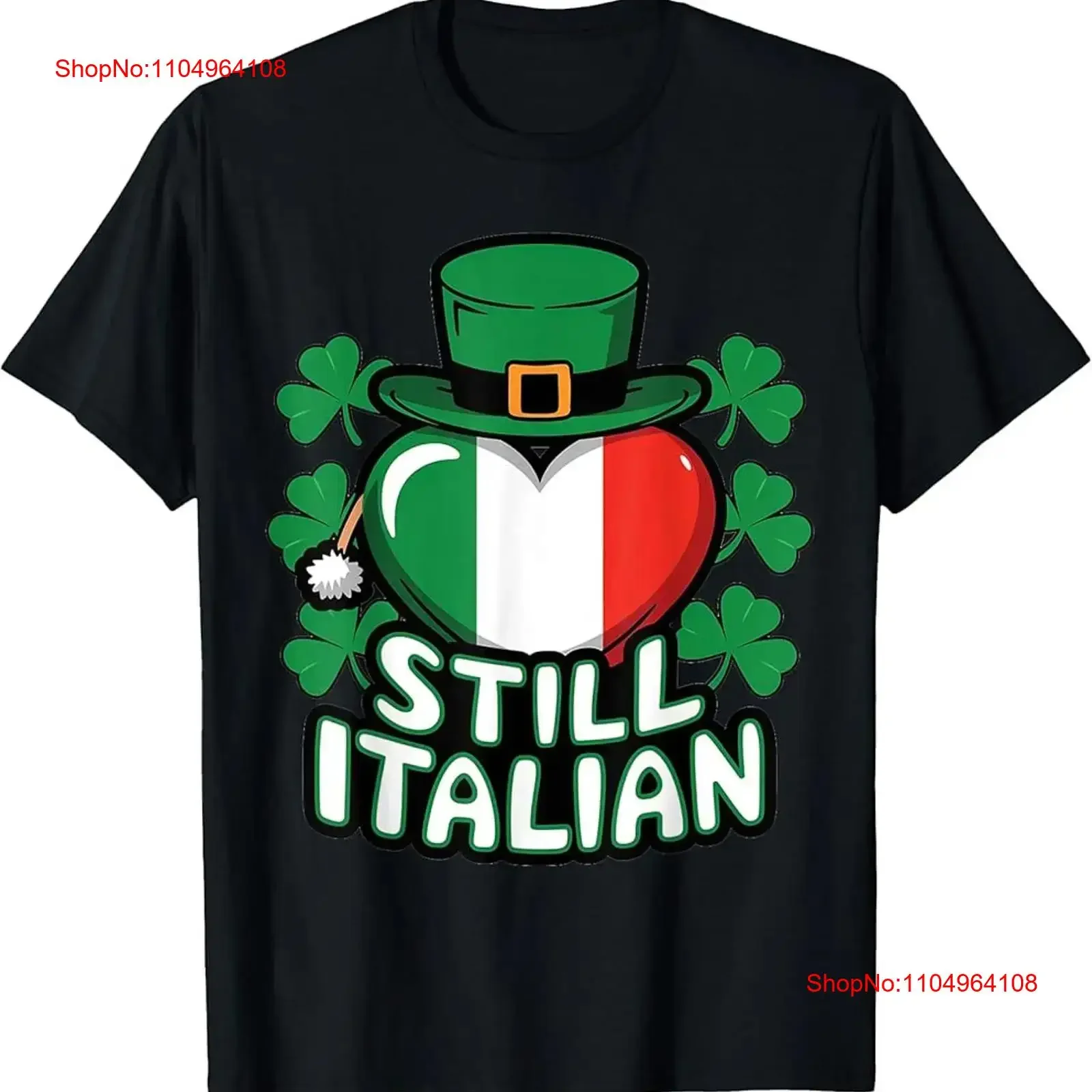 Funny Still Italian Shamrocks St Patricks Day Kids T Shirt vintage Washed Casual Versatile Soft Breathable
Funny Still Italian Shamrocks St Patricks Day Kids T Shirt vintage Washed Casual Versatile Soft Breathable