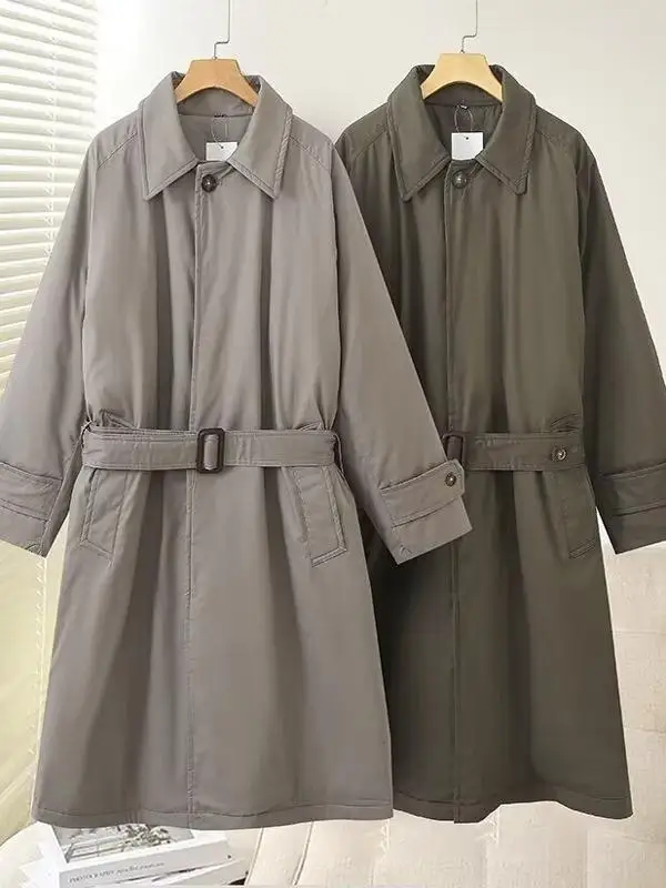 Утепленное ветрозащитное пальто унисекс средней длины в корейском стиле, повседневное, теплое, с длинными рукавами, зимняя верхняя одежда
Утепленное ветрозащитное пальто унисекс средней длины в корейском стиле, повседневное, теплое, с длинными рукавами, зимняя верхняя одежда