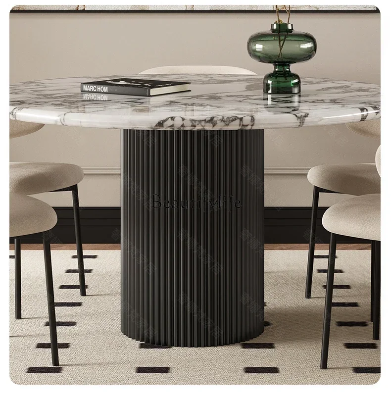 02 ls 18FG40French Marble round Table Household Chinese Style Modern Light Luxury Stone Simple round Dining Table
02 ls 18FG40French Marble round Table Household Chinese Style Modern Light Luxury Stone Simple round Dining Table