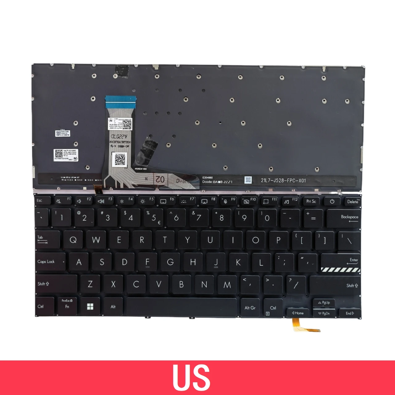 Для ASUS Vivobook D1402 F1402 M1402 M1403 X1402ZA X1403ZA Замена клавиатуры ноутбука США с подсветкой
Для ASUS Vivobook D1402 F1402 M1402 M1403 X1402ZA X1403ZA Замена клавиатуры ноутбука США с подсветкой
