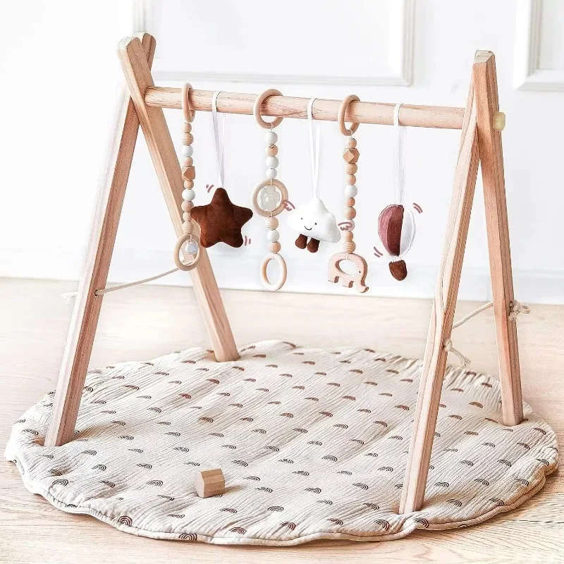 montessori baby safety products toys activity gym frame hanging bar, foldable wooden baby play gym for babies 0-12 month
montessori baby safety products toys activity gym frame hanging bar, foldable wooden baby play gym for babies 0-12 month