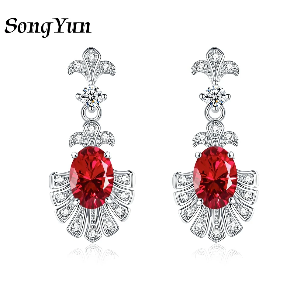 SongYun Jewelry 925 Sterling Silver Earring HCD Gemstones High Carbon Diamond Fine Wedding 925 Sterling Silver Stud Accessories
SongYun Jewelry 925 Sterling Silver Earring HCD Gemstones High Carbon Diamond Fine Wedding 925 Sterling Silver Stud Accessories