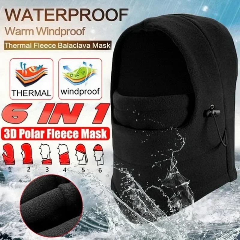 1PCS Winter Warm Cap for Men Women Waterproof Thermal Hats Balaclava Hat Hooded Neck Warmer Hiking Scarves Hats Cycling Cap
1PCS Winter Warm Cap for Men Women Waterproof Thermal Hats Balaclava Hat Hooded Neck Warmer Hiking Scarves Hats Cycling Cap