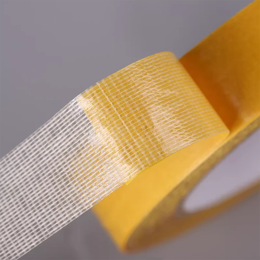 1Roll 20M Double Sided Tape High Viscosity Grid Fiber Transparent Double Sided Tape Sticky Adhesive Fiber Mesh Tape
1Roll 20M Double Sided Tape High Viscosity Grid Fiber Transparent Double Sided Tape Sticky Adhesive Fiber Mesh Tape