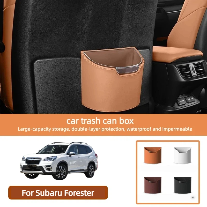 For Subaru Forester 2024 2025 Car Trash Can Seat Back Storage Box Double Layer Hanging Vehicle Garbage Bin Accessories
For Subaru Forester 2024 2025 Car Trash Can Seat Back Storage Box Double Layer Hanging Vehicle Garbage Bin Accessories