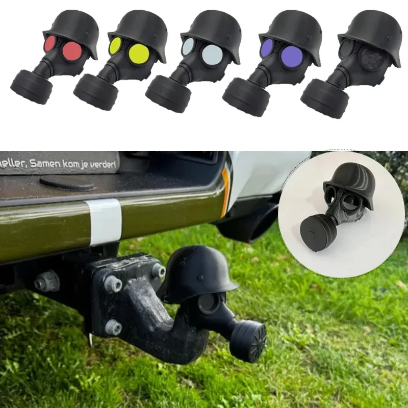 Trailer Hitch Cover ABS Trailer Hitch Cover Steel Helmet Gas Mask 3D Printed Trailer Hitch Ball Cover Car Accessories
Trailer Hitch Cover ABS Trailer Hitch Cover Steel Helmet Gas Mask 3D Printed Trailer Hitch Ball Cover Car Accessories