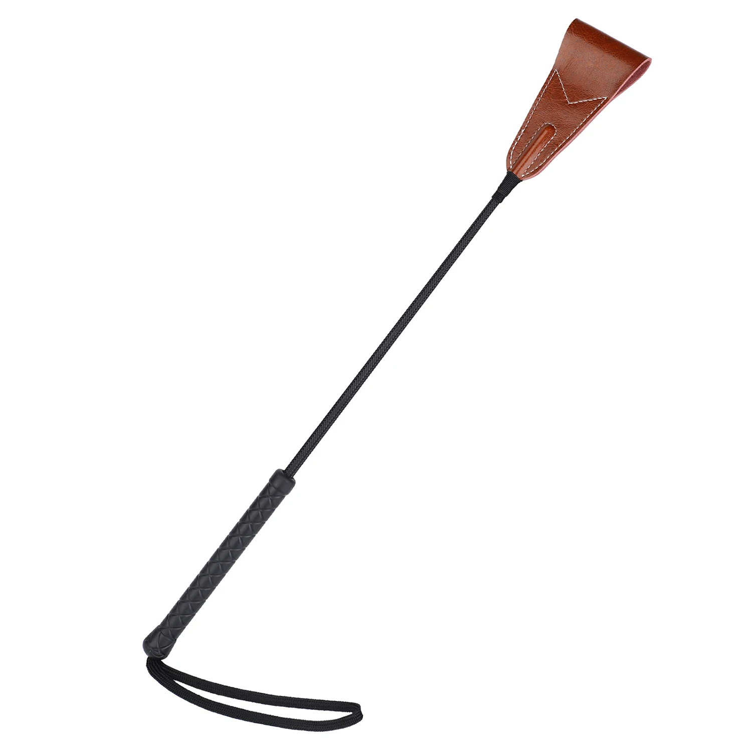 54CM PU Leather Horse Whip, Riding Crop Party Flogger Horse Riding Whip for Horse Training Crop Equestrian bat
54CM PU Leather Horse Whip, Riding Crop Party Flogger Horse Riding Whip for Horse Training Crop Equestrian bat