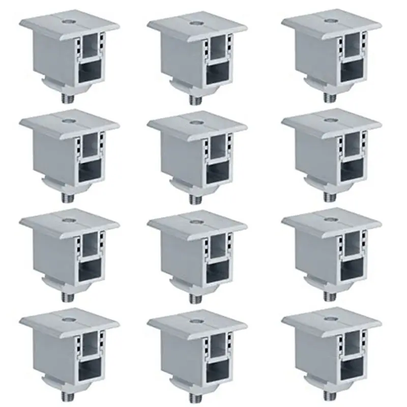 AEE8-12 Set Solar Panel Mounting Clamp Solar Panel Mounting Module Clamps Aluminum For Securing 30Mm-50Mm Thick Solar Panels To
AEE8-12 Set Solar Panel Mounting Clamp Solar Panel Mounting Module Clamps Aluminum For Securing 30Mm-50Mm Thick Solar Panels To
