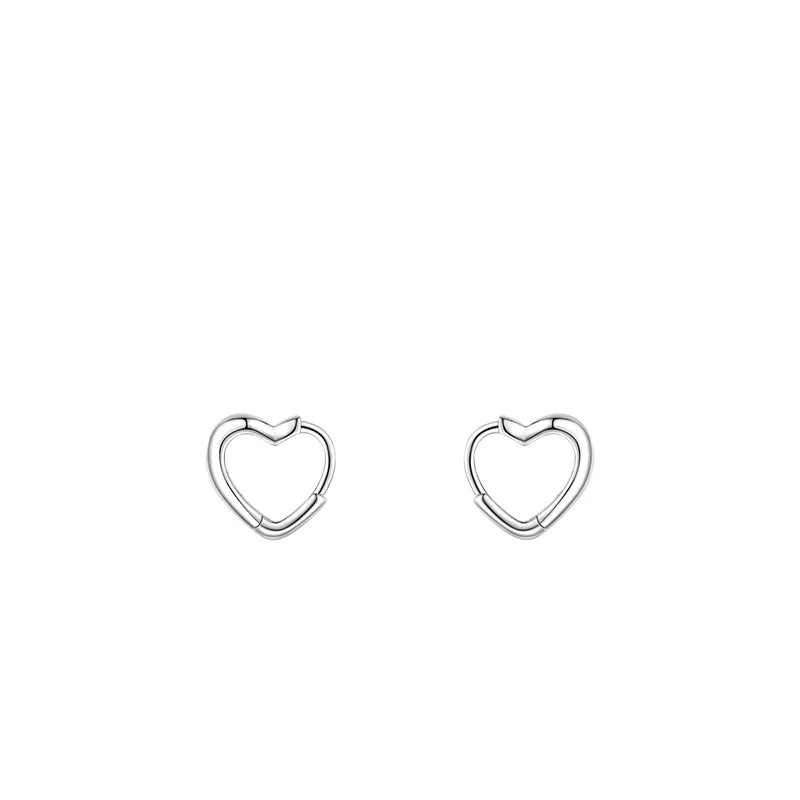 Dawn's Jewel Simple Japanese And Korean S925 Silver Heart Shaped Love Ear Ring Female Sweet Elegance Nude Clip Studs
Dawn's Jewel Simple Japanese And Korean S925 Silver Heart Shaped Love Ear Ring Female Sweet Elegance Nude Clip Studs
