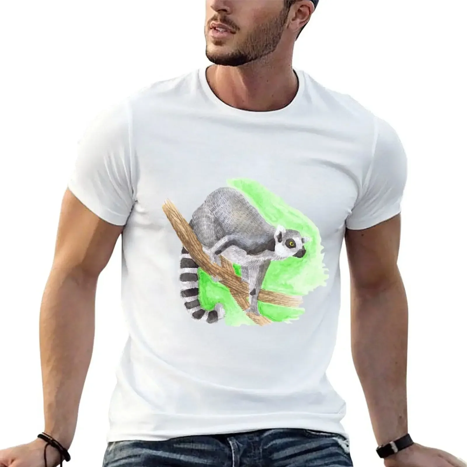 ring-tailed lemur T-Shirt boys whites blanks summer tops t shirt men 100℅ cotton
ring-tailed lemur T-Shirt boys whites blanks summer tops t shirt men 100℅ cotton