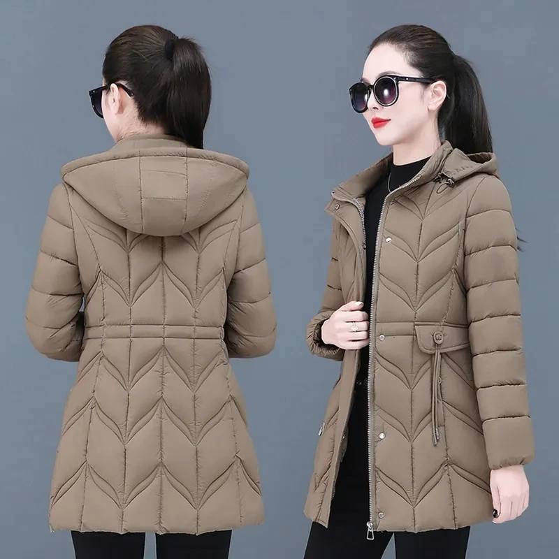 Fashion Winter Down Coat Women Parkas 2026 New Warm Cotton Padded Jacket Slim Casual Outerwear Thicken Overcoat Ladies Jacket
Fashion Winter Down Coat Women Parkas 2026 New Warm Cotton Padded Jacket Slim Casual Outerwear Thicken Overcoat Ladies Jacket
