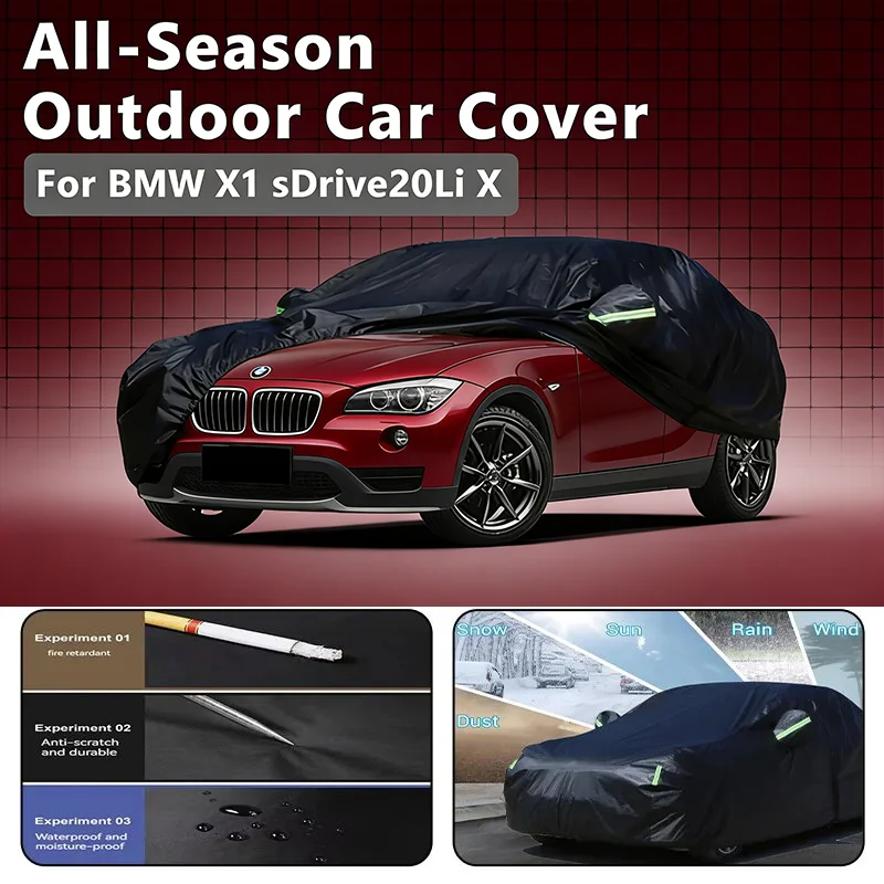 Car covers for BMW X1 sDrive20Li X Outdoor Protection Full Car Covers Snow Cover Sunshade Waterproof Dustproof Exterior
Car covers for BMW X1 sDrive20Li X Outdoor Protection Full Car Covers Snow Cover Sunshade Waterproof Dustproof Exterior