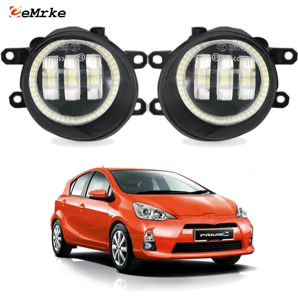 Led Fog Lights PTF with Lens for Toyota Prius C Aqua NHP10 2012 2013 2014 Led Angel Eyes Halo Driving Car DRL Left + Right Side
Led Fog Lights PTF with Lens for Toyota Prius C Aqua NHP10 2012 2013 2014 Led Angel Eyes Halo Driving Car DRL Left + Right Side