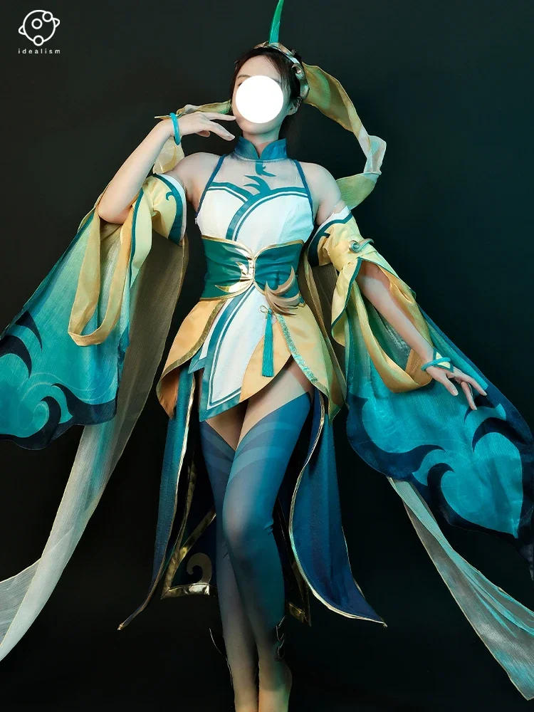 CosplayAnime Soraka From L O L Immortal Journey Soraka Cosplay Costume Game Halloween Costumes for Women Dress Female 
CosplayAnime Soraka From L O L Immortal Journey Soraka Cosplay Costume Game Halloween Costumes for Women Dress Female