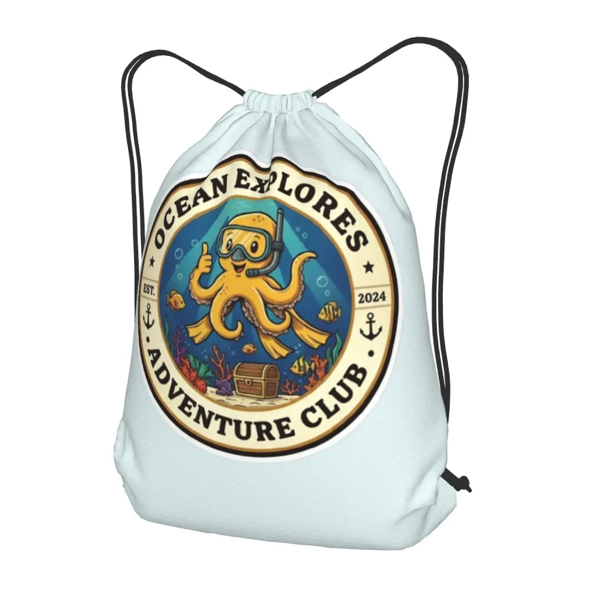 Ocean Explores Backpacks Portable Drawstring Bags Sundries Bag Book Bags for Travel Students
Ocean Explores Backpacks Portable Drawstring Bags Sundries Bag Book Bags for Travel Students