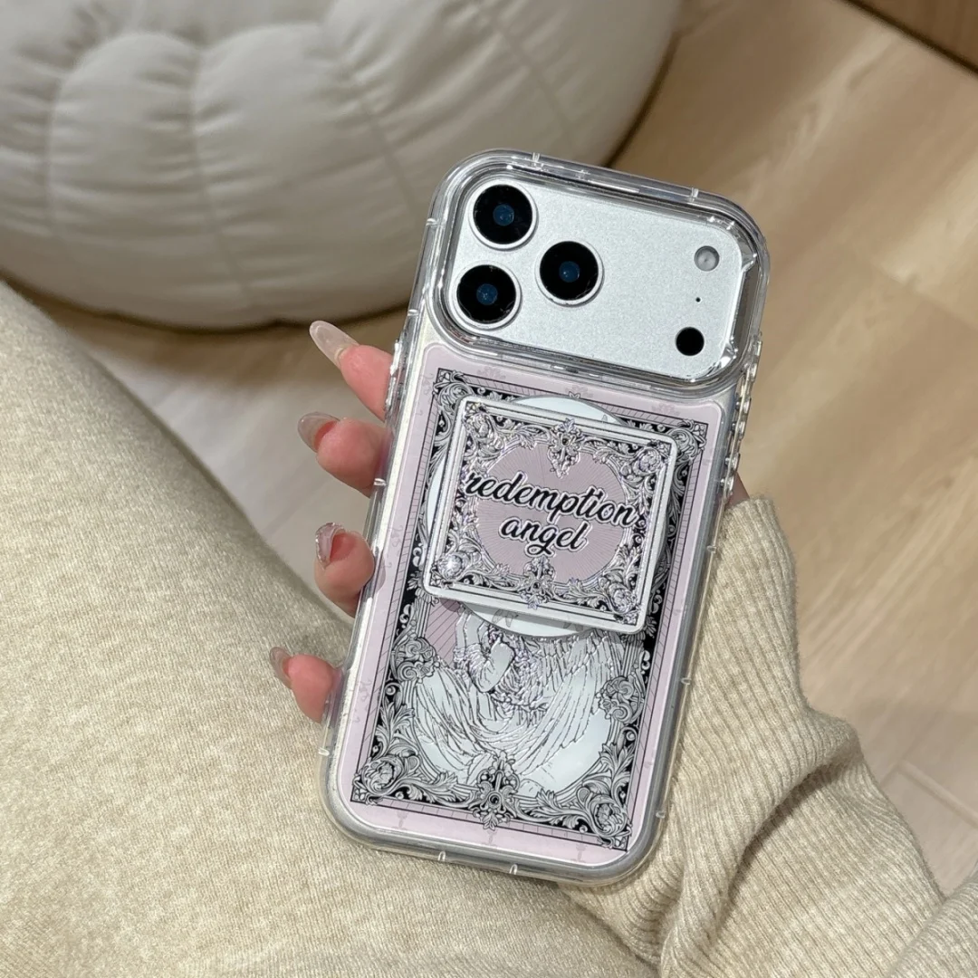 Retro Aesthetic Art Cupid Angel Magnetic Stand Holder Tok Phone Cases for iPhone 17 Pro Max 16 15 14 13 Pro Max Back Cover
Retro Aesthetic Art Cupid Angel Magnetic Stand Holder Tok Phone Cases for iPhone 17 Pro Max 16 15 14 13 Pro Max Back Cover