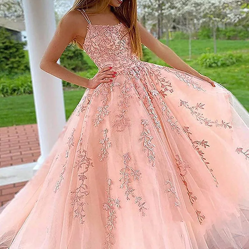 Multi Colored Spaghetti Straps Prom Dresses for Women A Line Ball Gowns Tulle Lace Appliques Long Quinceanera Dresses 2024
Multi Colored Spaghetti Straps Prom Dresses for Women A Line Ball Gowns Tulle Lace Appliques Long Quinceanera Dresses 2024