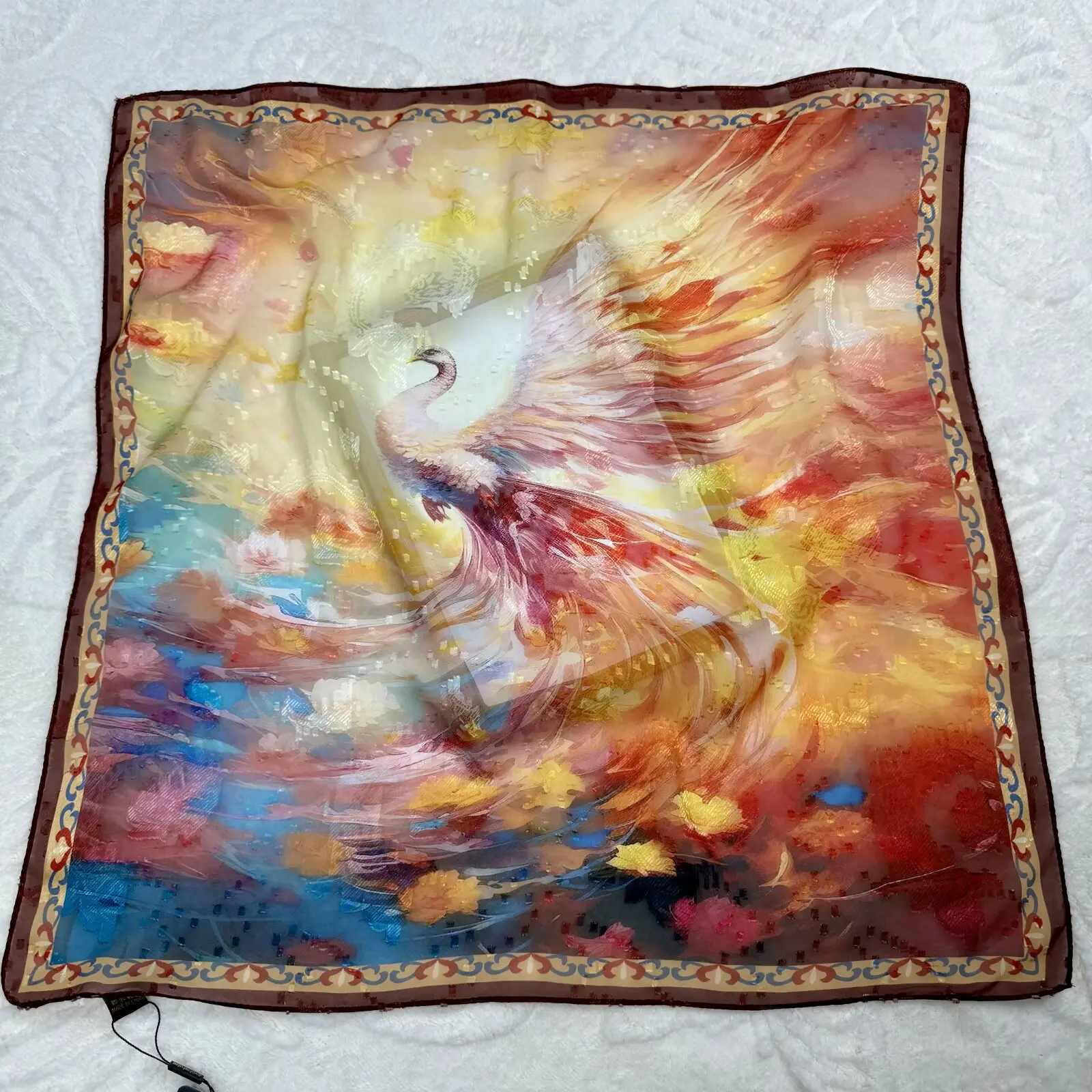 New Jacquard Scarf Women’s 70cm Square Bandana Floral Neckerchief Summer Elegant Shawl UV Protection Head Wrap bag scarf Scarf
New Jacquard Scarf Women’s 70cm Square Bandana Floral Neckerchief Summer Elegant Shawl UV Protection Head Wrap bag scarf Scarf