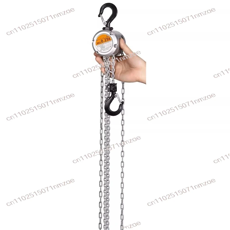 Aluminum Alloy Hand Cranked Chain Hoist 0.25/0.5 T Portable Manual Lever Block Lifting Mini Chain Hoist
Aluminum Alloy Hand Cranked Chain Hoist 0.25/0.5 T Portable Manual Lever Block Lifting Mini Chain Hoist