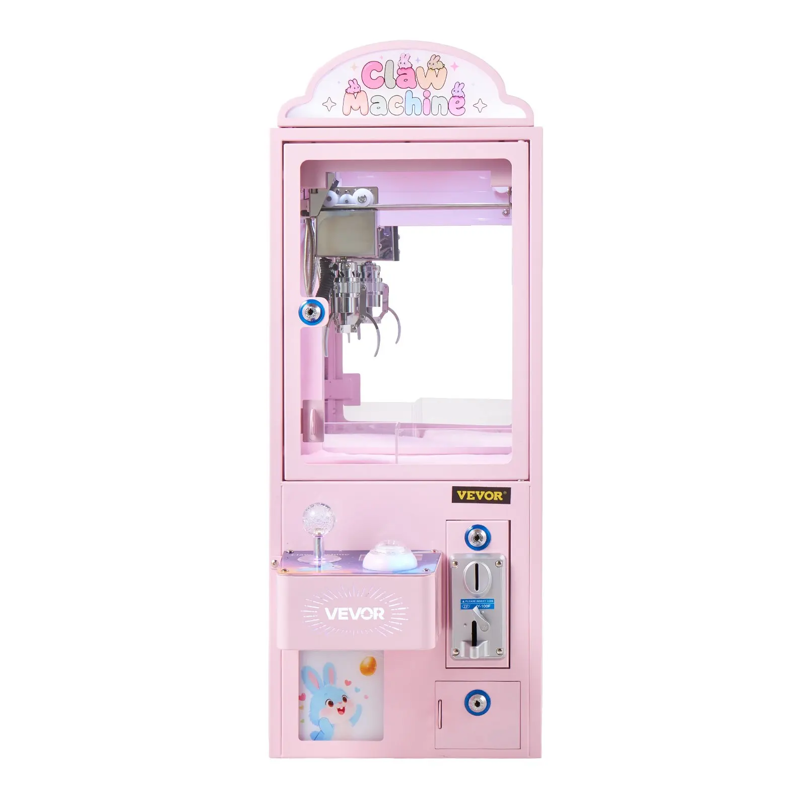Claw Crane Machine, Medium-Sized Arcade Game Machine With Light & Sound, Adjustable Steel Claws, Precise Toy Candy Grabber
Claw Crane Machine, Medium-Sized Arcade Game Machine With Light & Sound, Adjustable Steel Claws, Precise Toy Candy Grabber