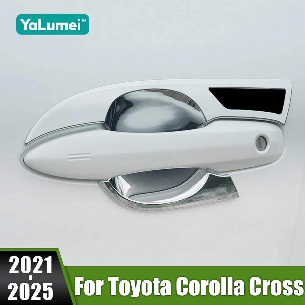 Для Toyota Corolla Cross XG10 2021 2022 2023 Гибридный ABS чехол для автомобильной дверной ручки Чаша отделка Фотоэлементы защитные наклейки аксессуары
Для Toyota Corolla Cross XG10 2021 2022 2023 Гибридный ABS чехол для автомобильной дверной ручки Чаша отделка Фотоэлементы защитные наклейки аксессуары