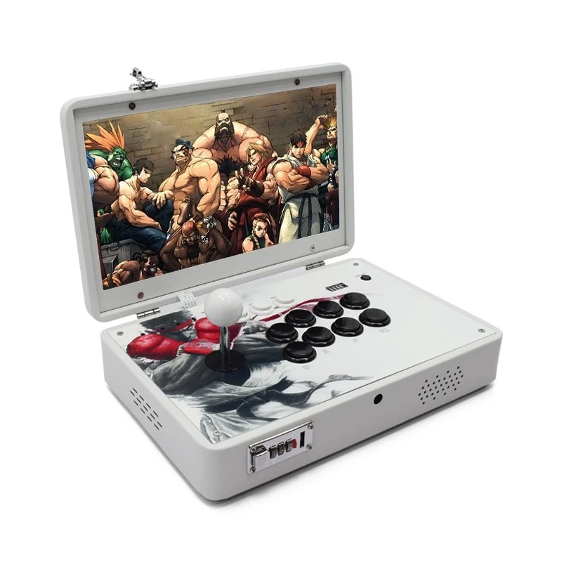 Home joystick game console 14 inch portable folding mini arcade game console double nostalgic fighting
Home joystick game console 14 inch portable folding mini arcade game console double nostalgic fighting