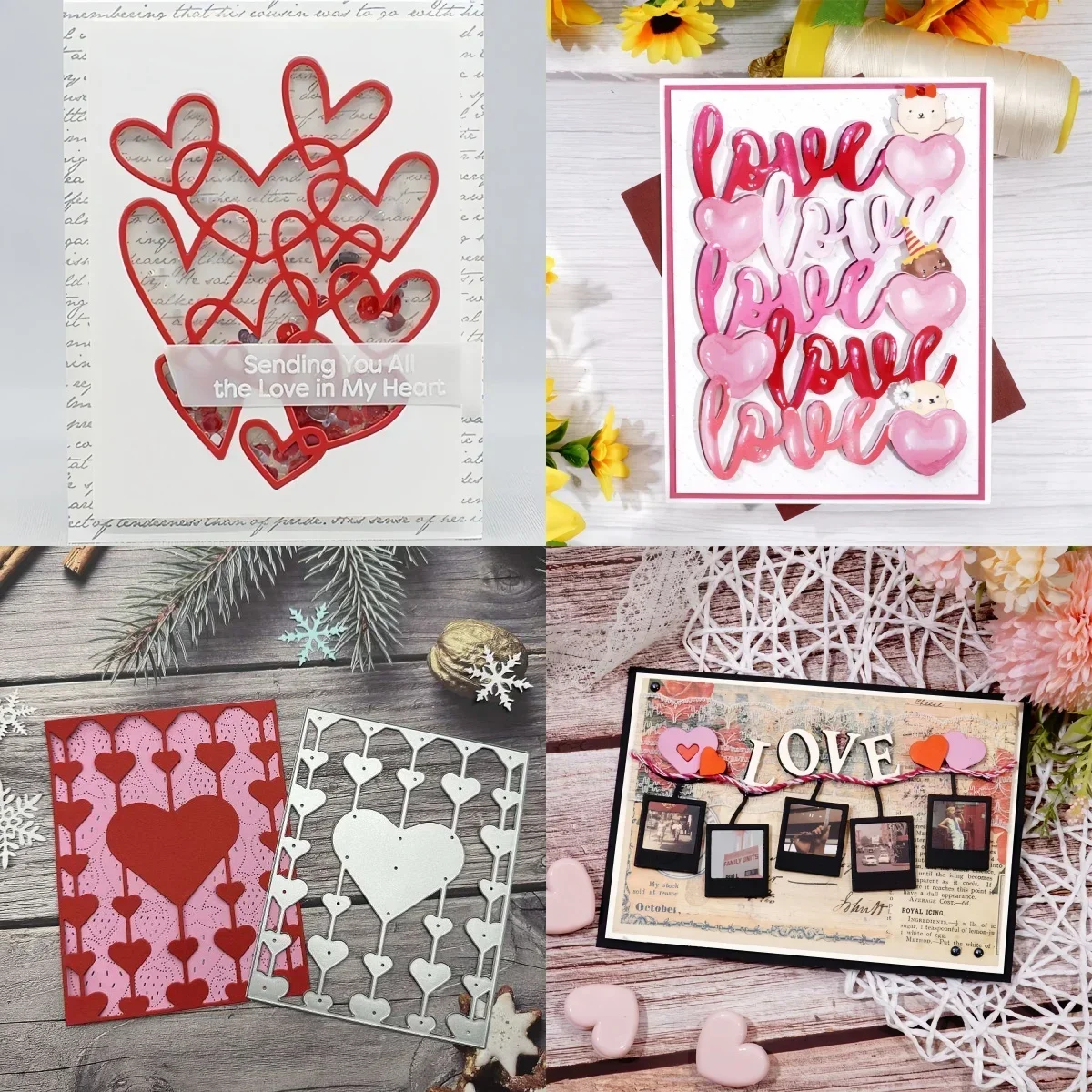 2025 New Arriva Valentine's Day Love Decoration Metal Cutting Dies for Scrapbook Card Making Stencil Embossing Craft Knife Mold
2025 New Arriva Valentine's Day Love Decoration Metal Cutting Dies for Scrapbook Card Making Stencil Embossing Craft Knife Mold