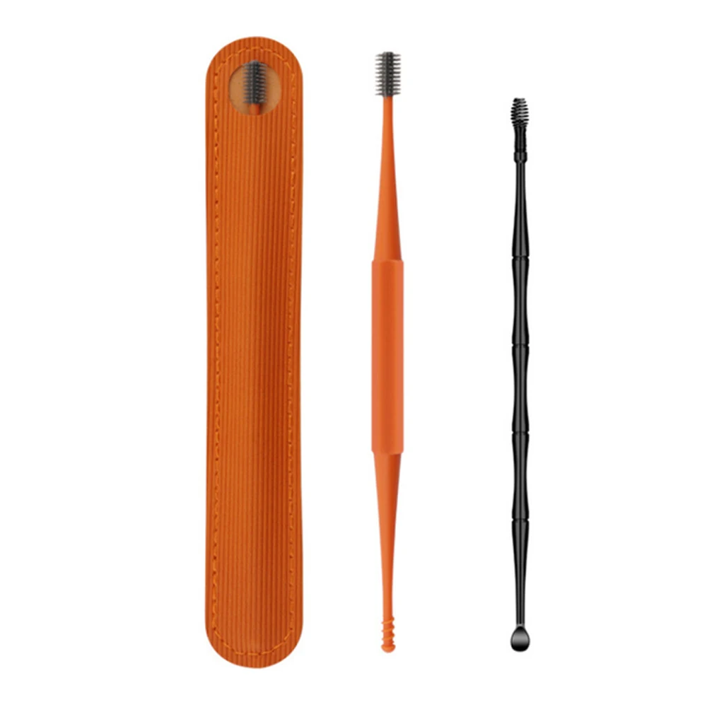 PP Ear Wax Removal Tool Silicone Ear Care Tool Earwax Cleaner Sticks Ear Pick Spoon Double Head Earpick 360° Spiral Swab
PP Ear Wax Removal Tool Silicone Ear Care Tool Earwax Cleaner Sticks Ear Pick Spoon Double Head Earpick 360° Spiral Swab