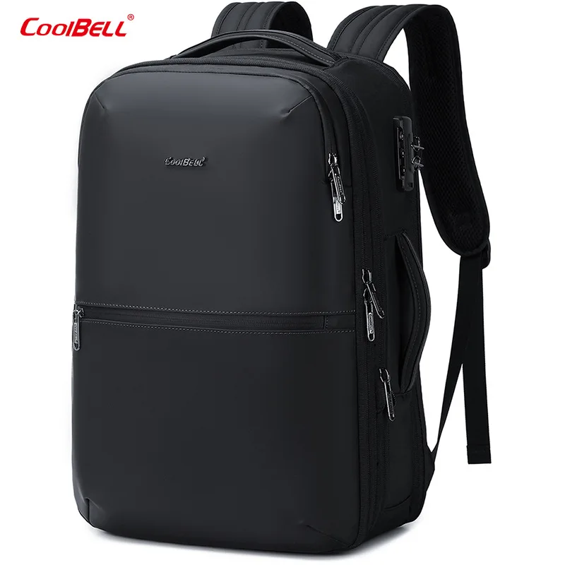Business Men's Laptop Bag Double Shoulder 17 Inch Expandable Air Cushion Strap Pure Color Nylon Travel Backpack for Commuting
Business Men's Laptop Bag Double Shoulder 17 Inch Expandable Air Cushion Strap Pure Color Nylon Travel Backpack for Commuting