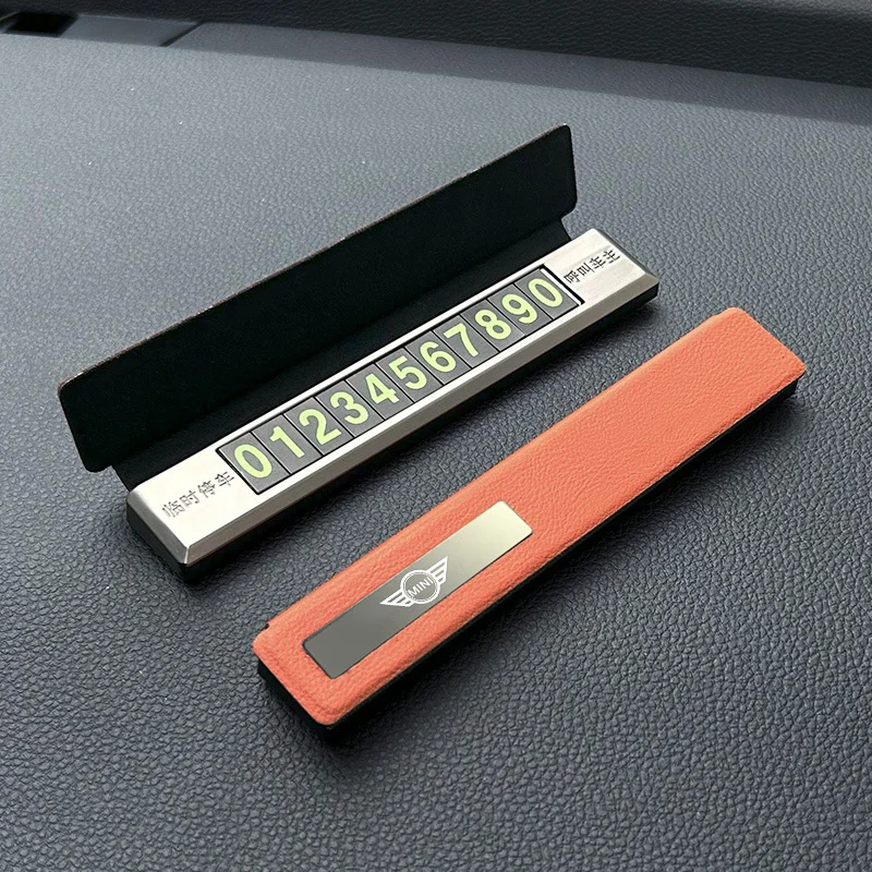 Car Temporary Parking Card Metal Phone Number Plate For BMW Mini Cooper R50 R53 R55 R56 R60 R61 F54 F55 F56 F60 Auto Accessories
Car Temporary Parking Card Metal Phone Number Plate For BMW Mini Cooper R50 R53 R55 R56 R60 R61 F54 F55 F56 F60 Auto Accessories