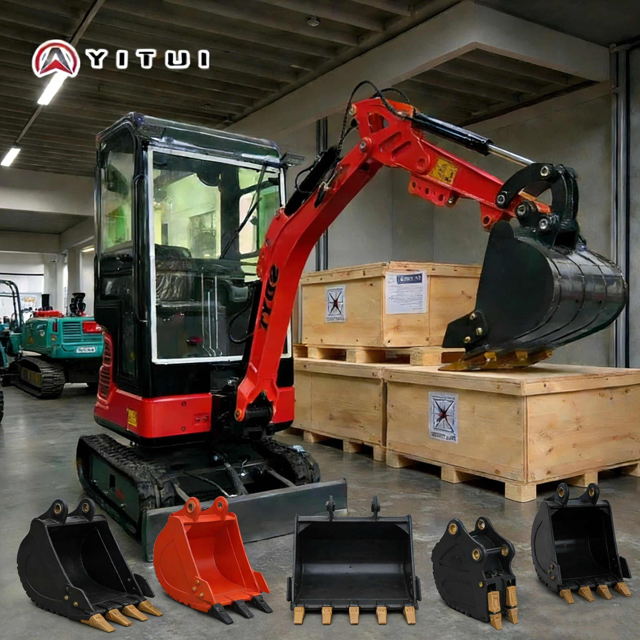 1.2 Ton Diesel Mini Excavator Small Bagger With Auxiliary Equipment And Cab In Winter Insulation Customized Low Noise
1.2 Ton Diesel Mini Excavator Small Bagger With Auxiliary Equipment And Cab In Winter Insulation Customized Low Noise