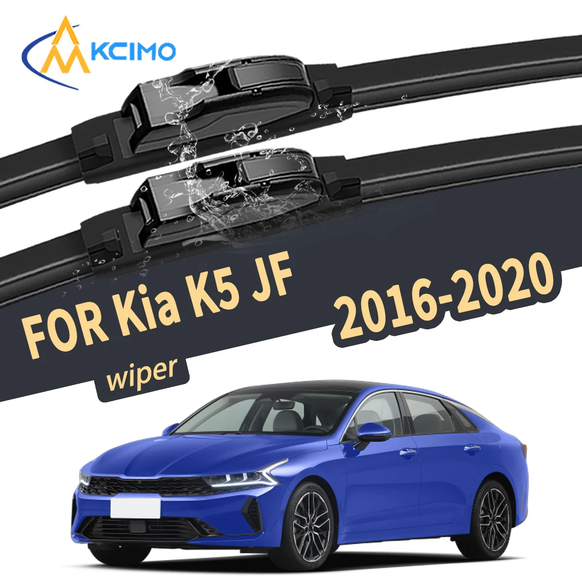New Silent Wiper Blades for Kia K5 JF 2016-2020 High Quality Natural Rubber Replacement
New Silent Wiper Blades for Kia K5 JF 2016-2020 High Quality Natural Rubber Replacement