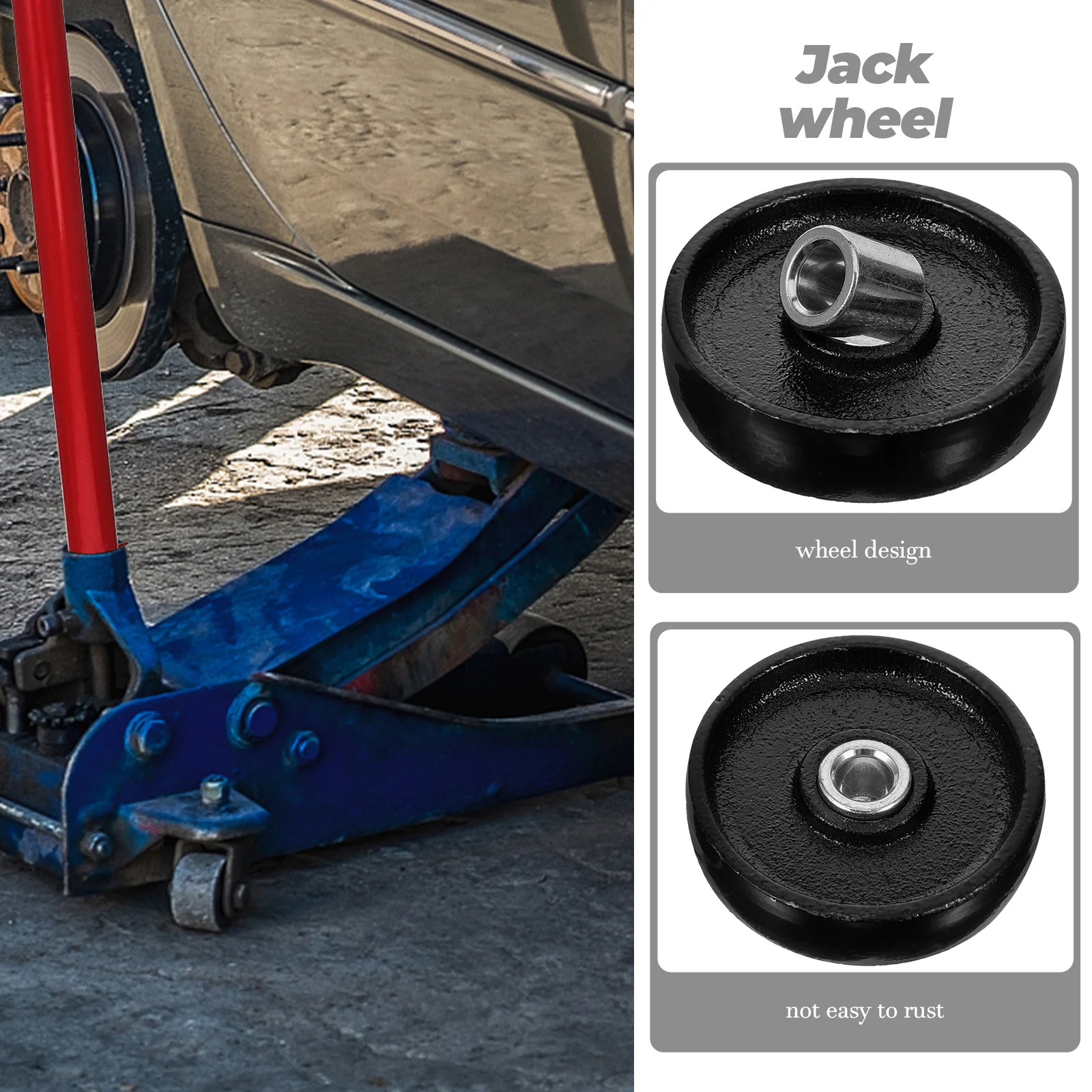 Jack Wheel Trailer Caster Universal Bearing Floor Casters Outrigger Roller for Replacement Pallet Travel
Jack Wheel Trailer Caster Universal Bearing Floor Casters Outrigger Roller for Replacement Pallet Travel