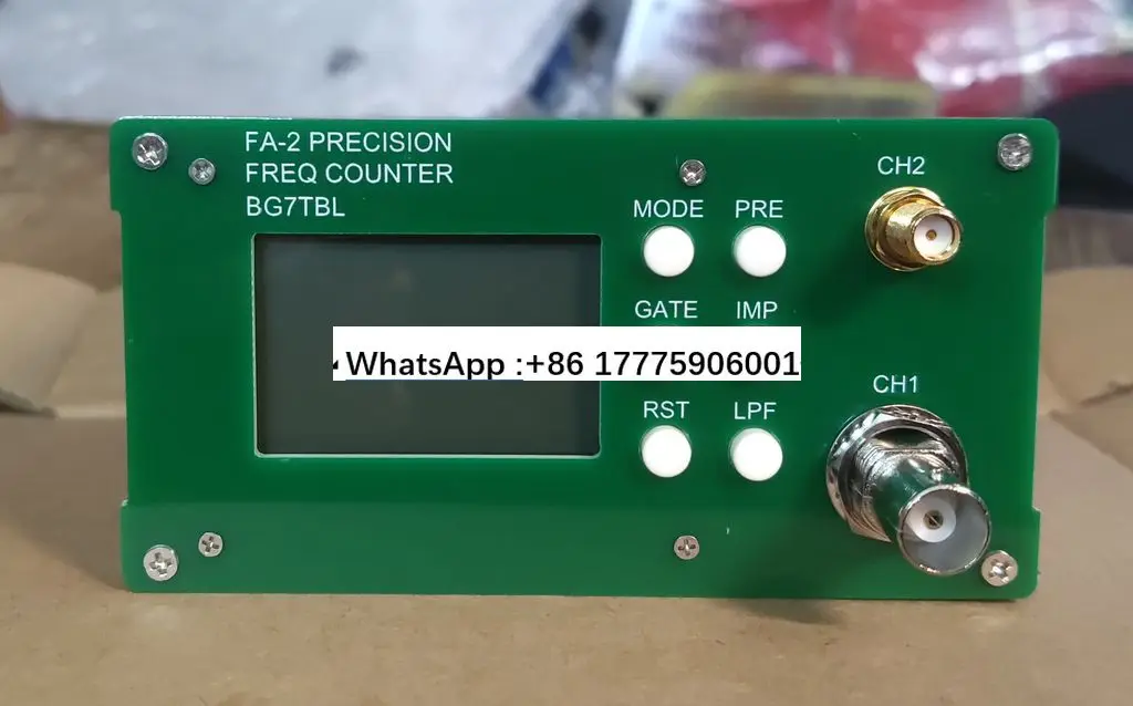 1Hz-3G, 6G, 12.4G, 26.5G, 11bit/s, 53220, High Speed Accuracy Frequency Meter FA-2 PLUS
1Hz-3G, 6G, 12.4G, 26.5G, 11bit/s, 53220, High Speed Accuracy Frequency Meter FA-2 PLUS