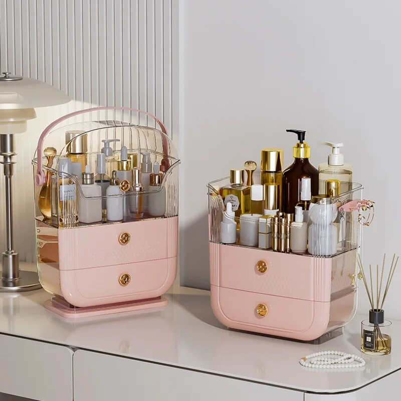 Cosmetic Storage Box Bathroom Big Capacity Waterproof Dustproof Storage Box Large Capacity Transparent Product Storage Box
Cosmetic Storage Box Bathroom Big Capacity Waterproof Dustproof Storage Box Large Capacity Transparent Product Storage Box