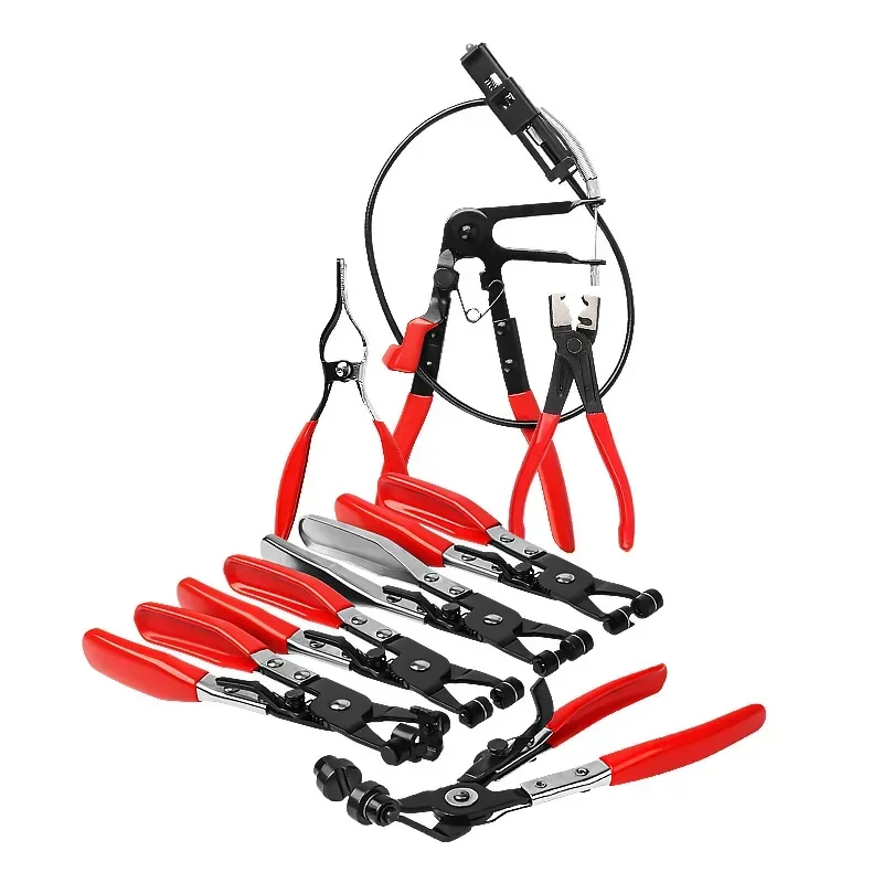 Durable 8-Piece Disassembly Car Water Pipe Clamp Caliper Straight Throat Card Handheld Disassembly Tool
Durable 8-Piece Disassembly Car Water Pipe Clamp Caliper Straight Throat Card Handheld Disassembly Tool