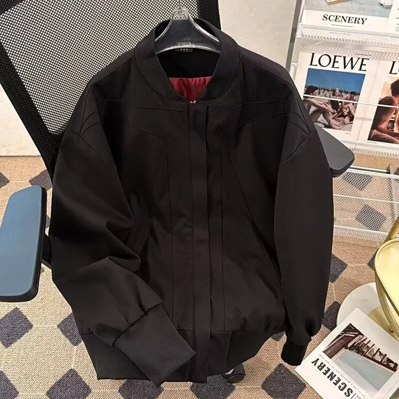 Men's Casual Pilot Jaet Autumn Winter plus Size 250 Pou Loose Fit Stand Collar Baseball Coat Outdoor Polyester Fiber
Men's Casual Pilot Jaet Autumn Winter plus Size 250 Pou Loose Fit Stand Collar Baseball Coat Outdoor Polyester Fiber