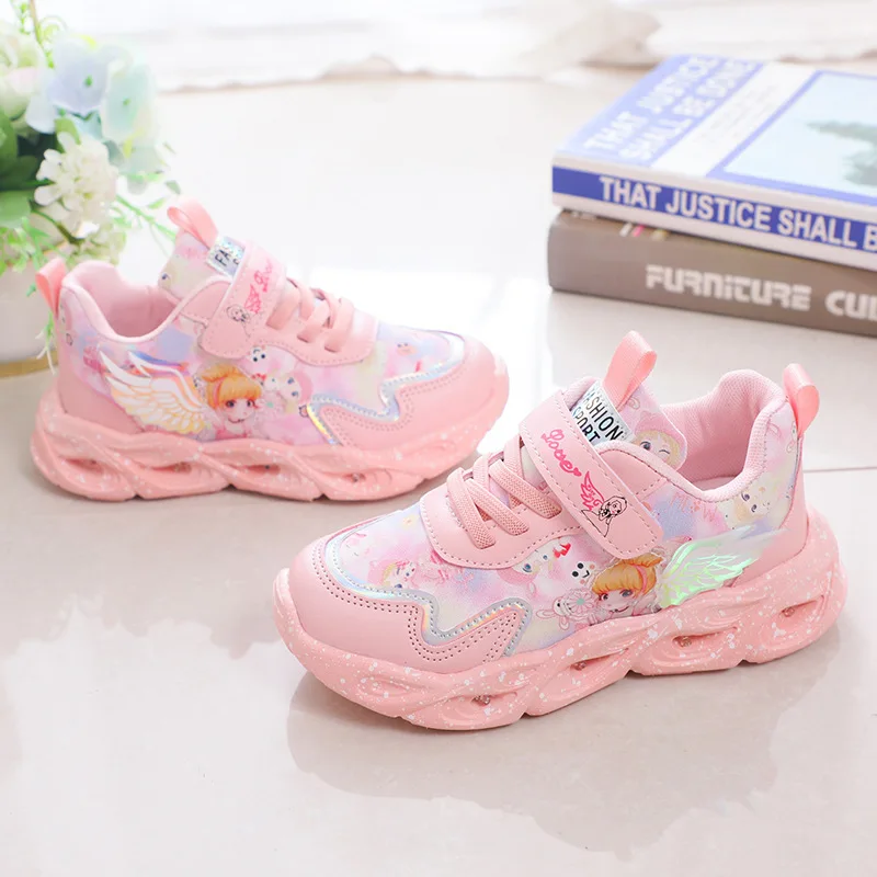 2026 Spring and Autumn New Girls' Shoes, Light up Sports Shoes, Leather Face, Baby Princess Shoes, Little Girls' Shoes, Casual S
2026 Spring and Autumn New Girls' Shoes, Light up Sports Shoes, Leather Face, Baby Princess Shoes, Little Girls' Shoes, Casual S