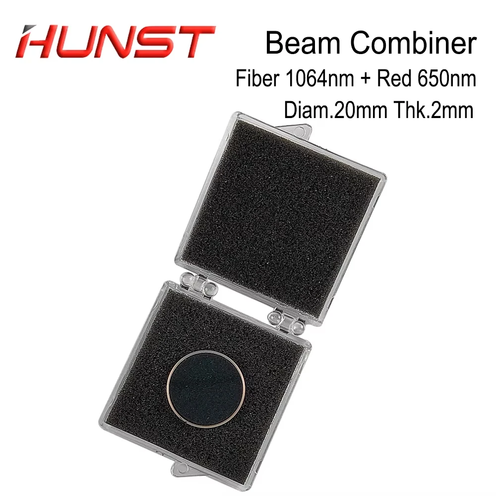 HUNST 1064nm Fiber Laser Beam Combiner Lens Diameter 20mm Beam Combining Lens Red Light for Marking Machine Optical System
HUNST 1064nm Fiber Laser Beam Combiner Lens Diameter 20mm Beam Combining Lens Red Light for Marking Machine Optical System