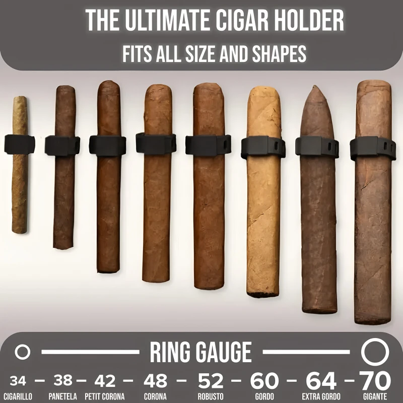 34-70 Ring Cigar Outdoor Convenient Magnetic Cigar Clip Cigar Holder
34-70 Ring Cigar Outdoor Convenient Magnetic Cigar Clip Cigar Holder