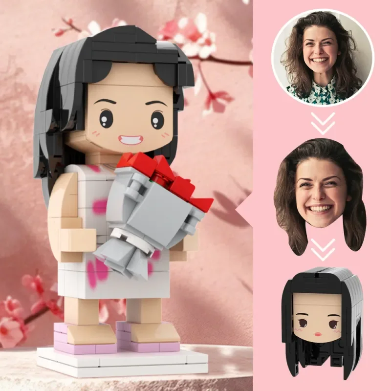 Building blocks Custom Figures Customizable Head Round Face Young Mother Holding Flowers Gift For Mom my custom brickfigures
Building blocks Custom Figures Customizable Head Round Face Young Mother Holding Flowers Gift For Mom my custom brickfigures