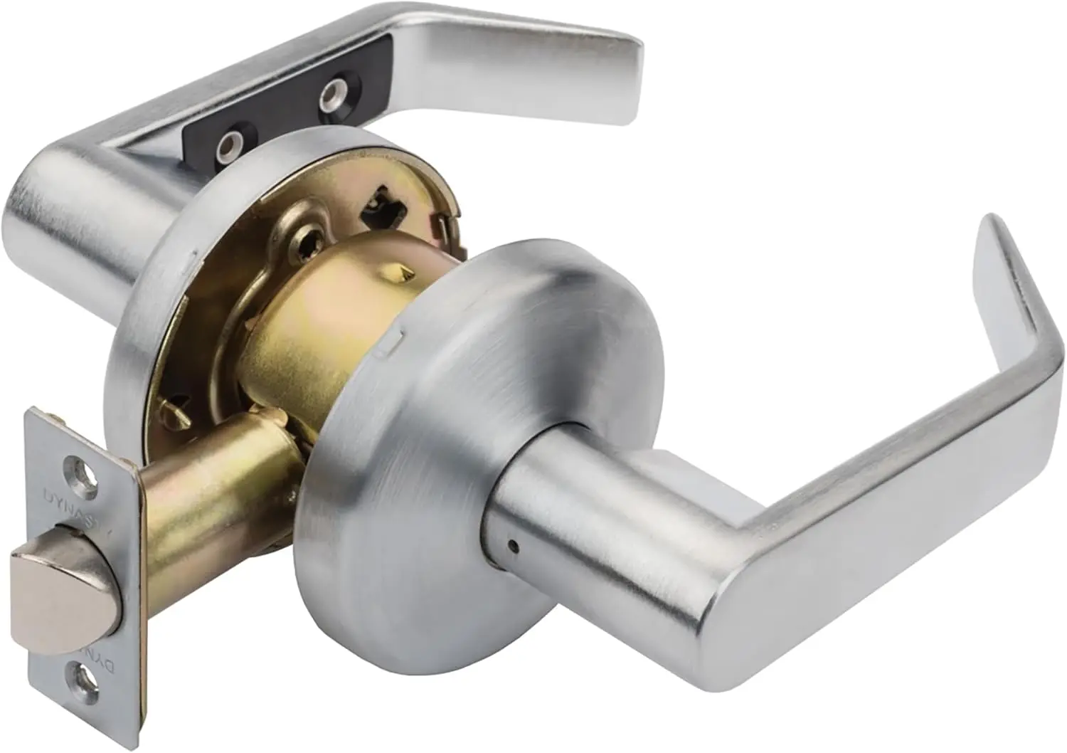 Passage Door Lever Lockset, ADA Compliant Non-Locking Handle for Hallway or Closet, Satin Chrome Finish
Passage Door Lever Lockset, ADA Compliant Non-Locking Handle for Hallway or Closet, Satin Chrome Finish
