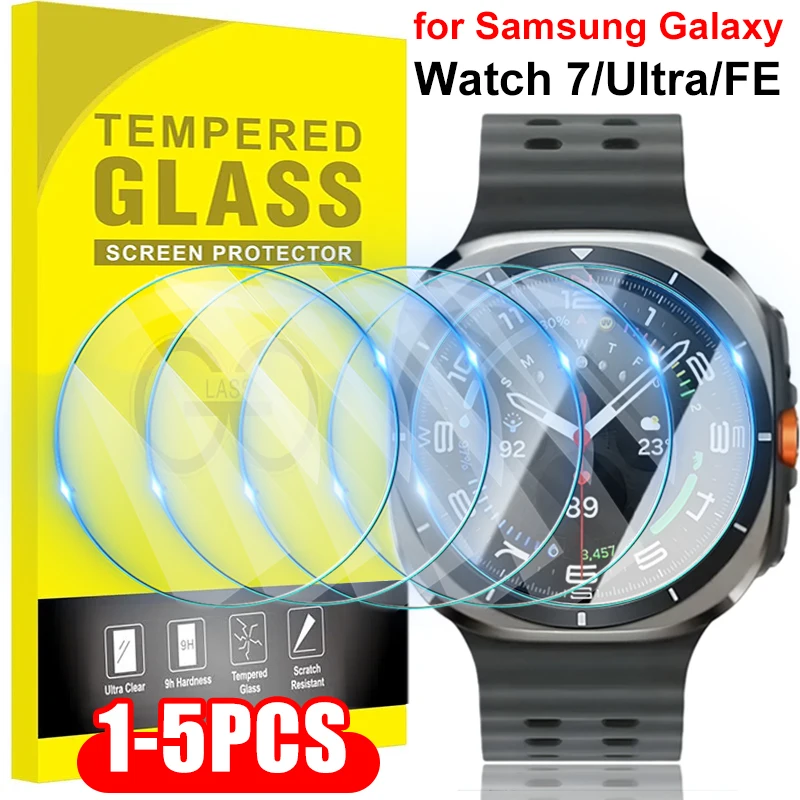 5-1Pcs Tempered Glass for Samsung Galaxy Watch 7 FE Ultra 40mm 44mm 47mm Screen Protector HD Clear Anti-Scratch Protective Film
5-1Pcs Tempered Glass for Samsung Galaxy Watch 7 FE Ultra 40mm 44mm 47mm Screen Protector HD Clear Anti-Scratch Protective Film