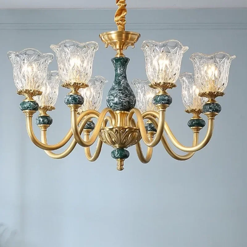 Nordic Luxe Retro Hanging Chandelier Copper Glass Pendant Light Ceramic Led Lamps for Living Room Bedroom Decoration Home
Nordic Luxe Retro Hanging Chandelier Copper Glass Pendant Light Ceramic Led Lamps for Living Room Bedroom Decoration Home