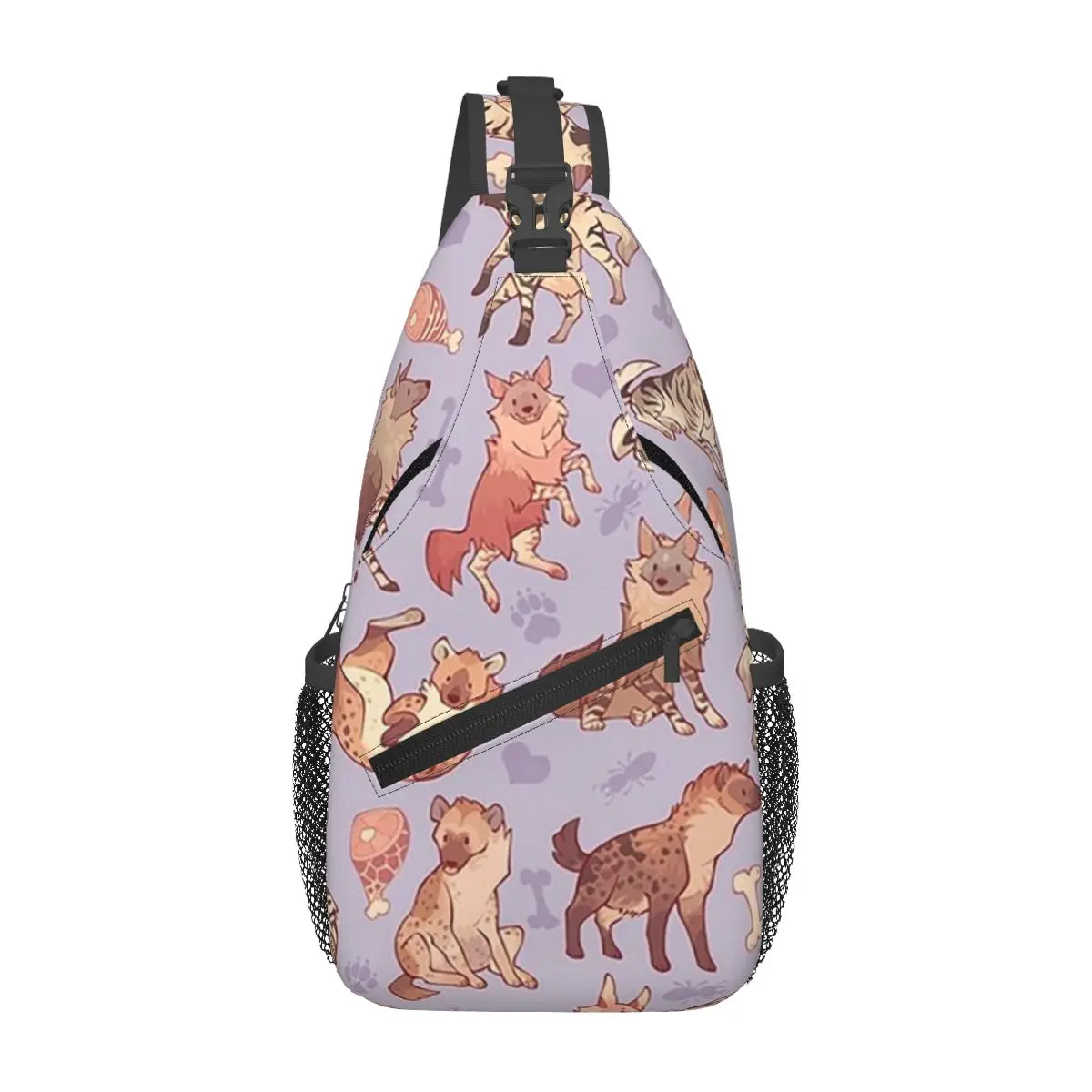 Hyenas In Lavende Chest Bag Men Sling Crossbody Backpack Chest Bag Traveling Hiking Daypack Shoulder Bag
Hyenas In Lavende Chest Bag Men Sling Crossbody Backpack Chest Bag Traveling Hiking Daypack Shoulder Bag